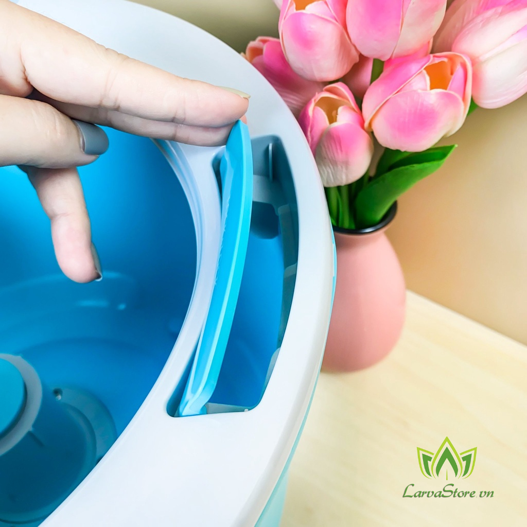 Bộ Cây Lau Nhà Mini Lock&Lock Conner Spin Mop ETM494