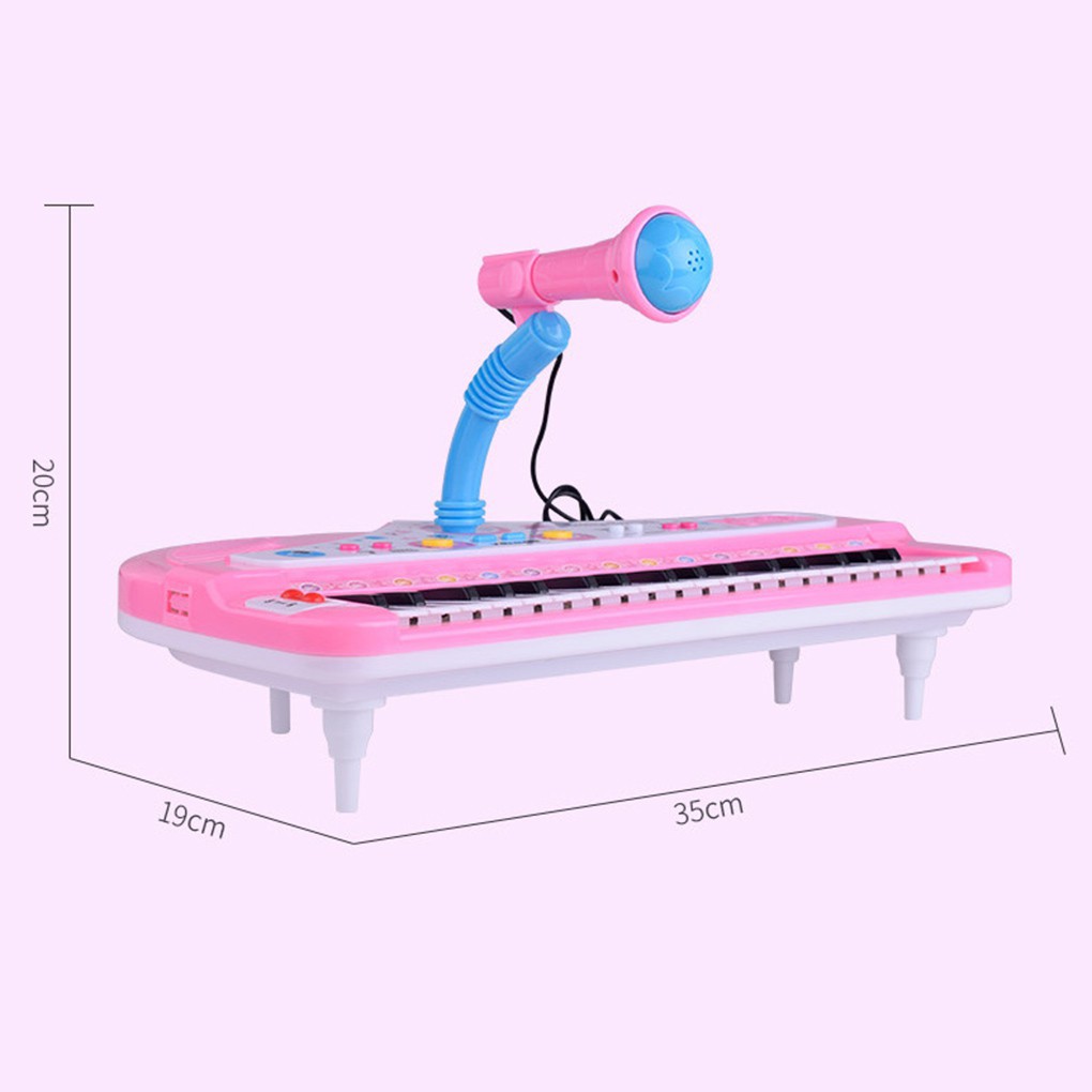 Đàn piano đồ chơi tích hợp micro cho bé