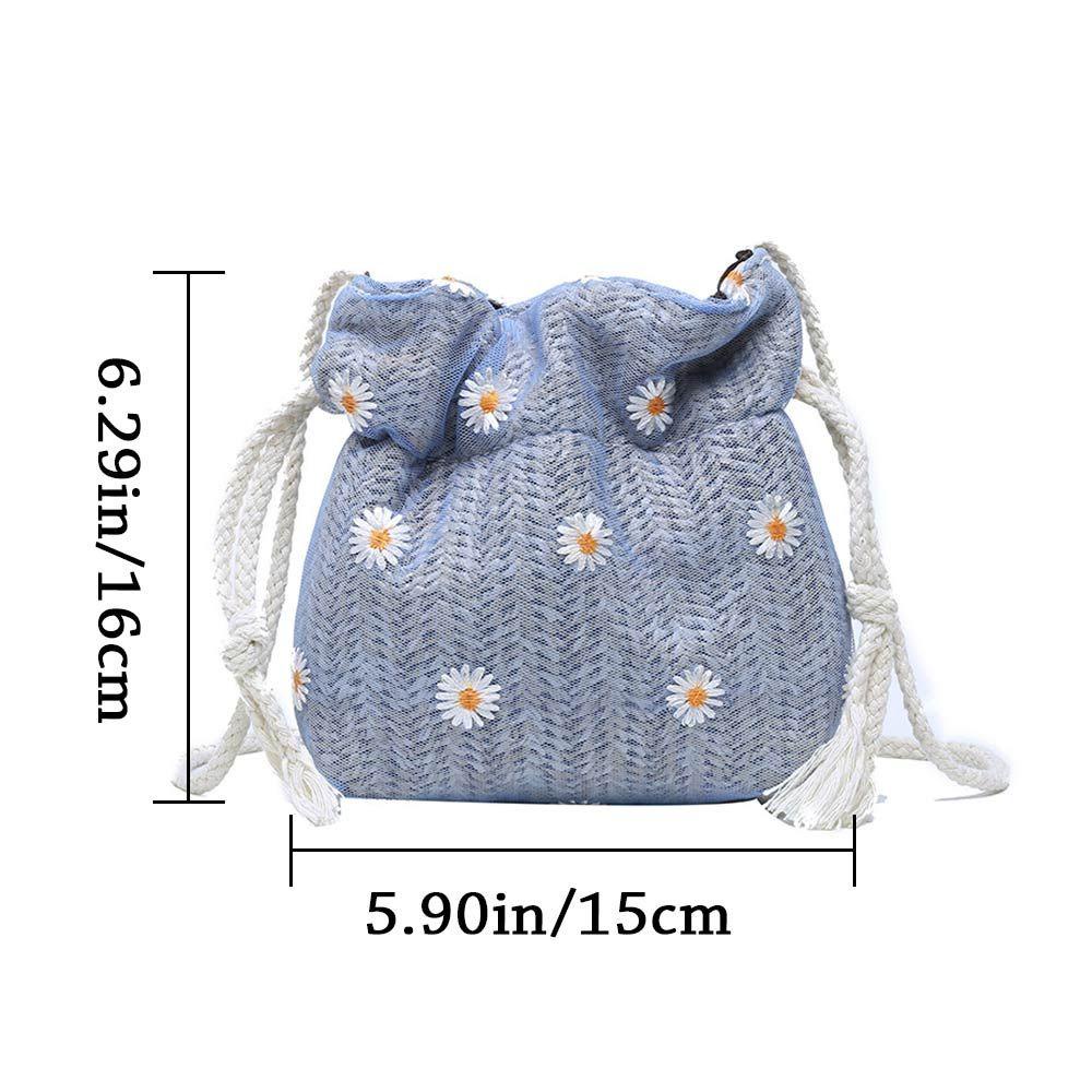 UUMIR Túi Cói Dây Rút Đeo Chéo Thời Trang Trẻ Trung