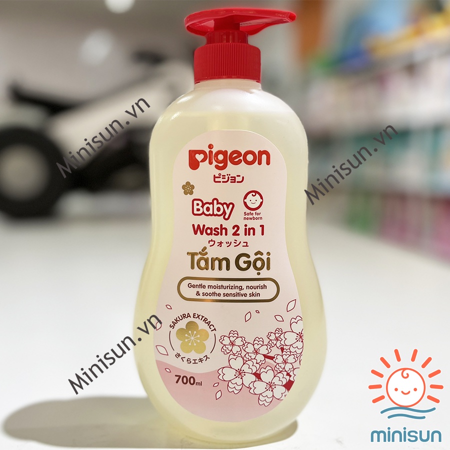 Sữa tắm cho bé Pigeon Nhật Bản chính hãng
