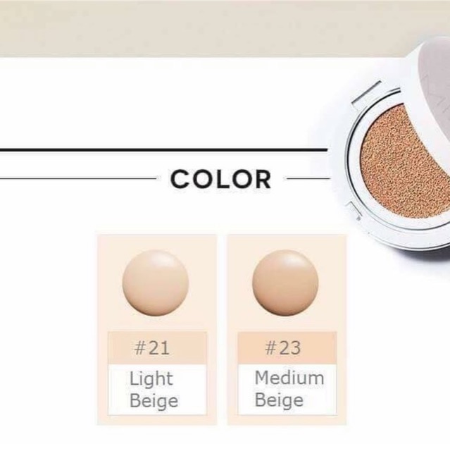 Phấn Nước Missha Magic Cushion Cover lasting SPF50+ Pa+++ misha hồng chính hãng