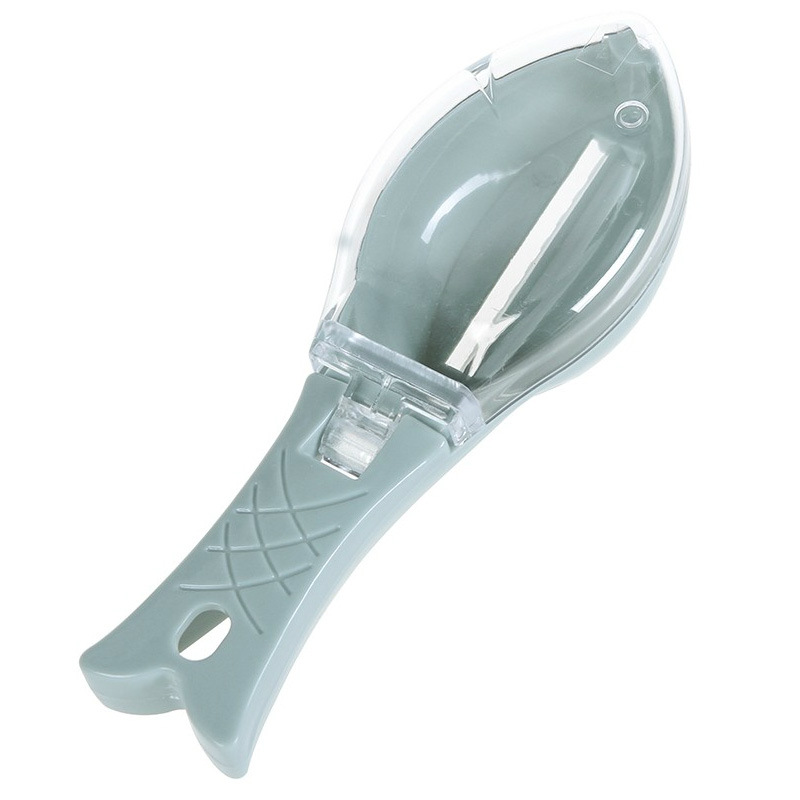 Dụng cụ Ossayi đánh vảy cá có ngăn đựng tiện lợi