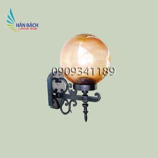Đèn vách tường gắn cột treo tường ngoài trời cầu nhựa