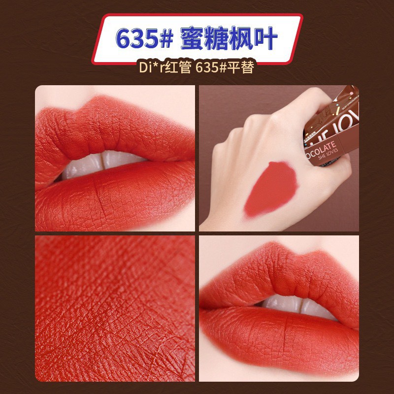 [SHE LOVES] Son kem lì She Loves Silky Chocolate (TB087)