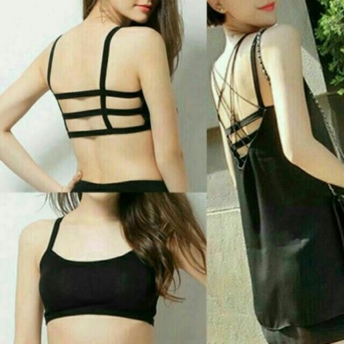 Áo Bra 3 Dây Có Miếng Đệm Ngực Năng Động Trẻ Trung - Bra 3 dây