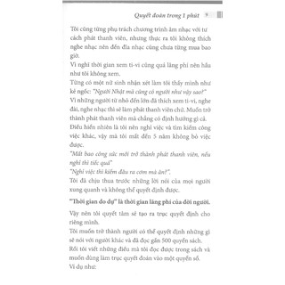 Sách - Quyết Đoán Trong 1 Phút