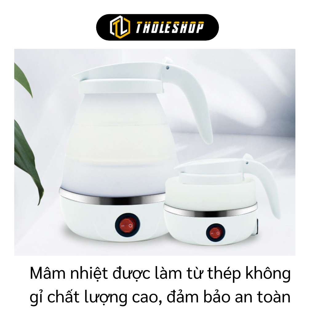 Ấm Đun Nước Mini - Nồi Nấu Nước Siêu Tóc Có Thể Gấp Gọn Tiện Lợi Cho Du Lịch 9779