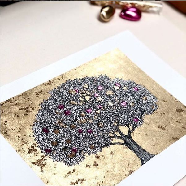 [Hỏa Tốc HCM] Lá Mỹ Thuật Ánh Kim (Vàng, Bạc, Đồng) Mont Marte 14x14cm Túi 25 tờ - Gold/Silver/Copper Leaf