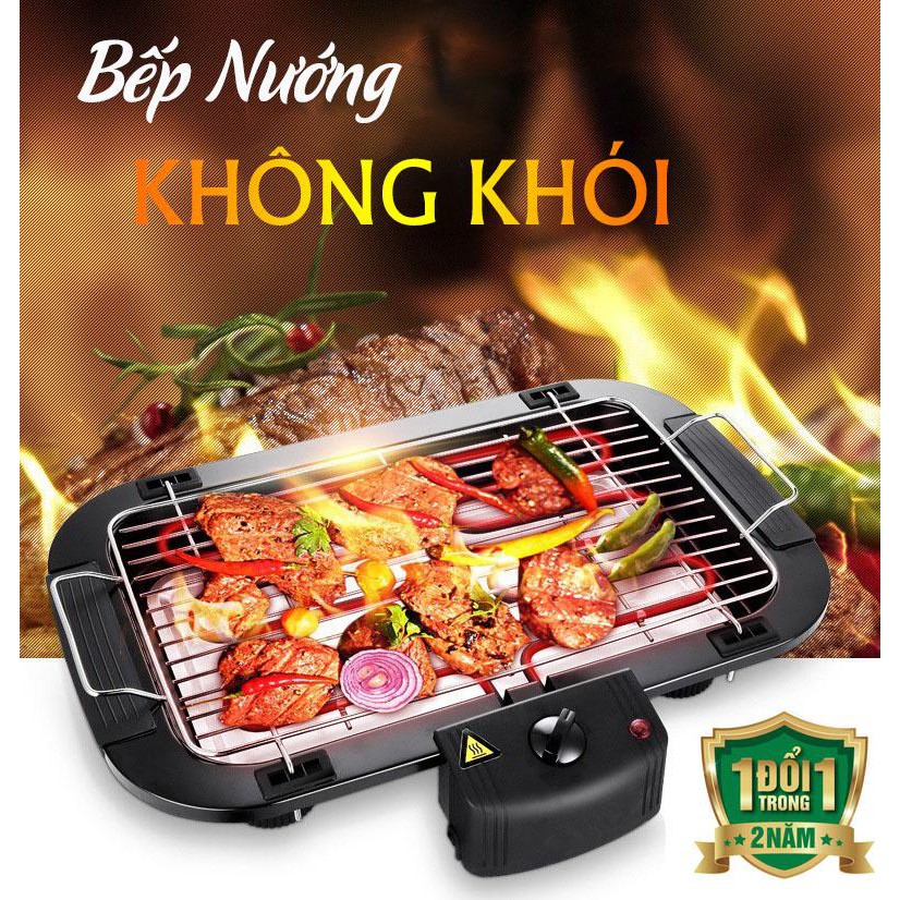 Bếp Nướng Điện Không Khói BBQ Hàn Quốc – bếp nướng loại dài cao cấp tiện dụng thỏa sức mang theo du lịch.