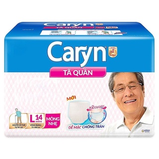 Tã quần Caryn cho người lớn size M16, L14 (shop Chuongvang)