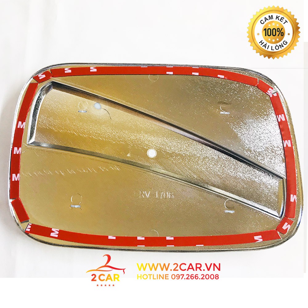 Ốp Nắp Bình Xăng Xe Honda CRV 2018- 2019 - 2020- 2021- 2022 mạ crom cao cấp