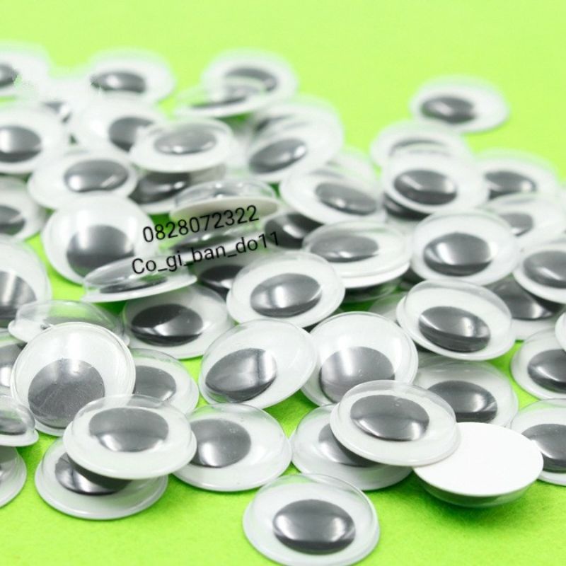 Mắt Thú Liếc Đủ Size Gói 10 Cặp