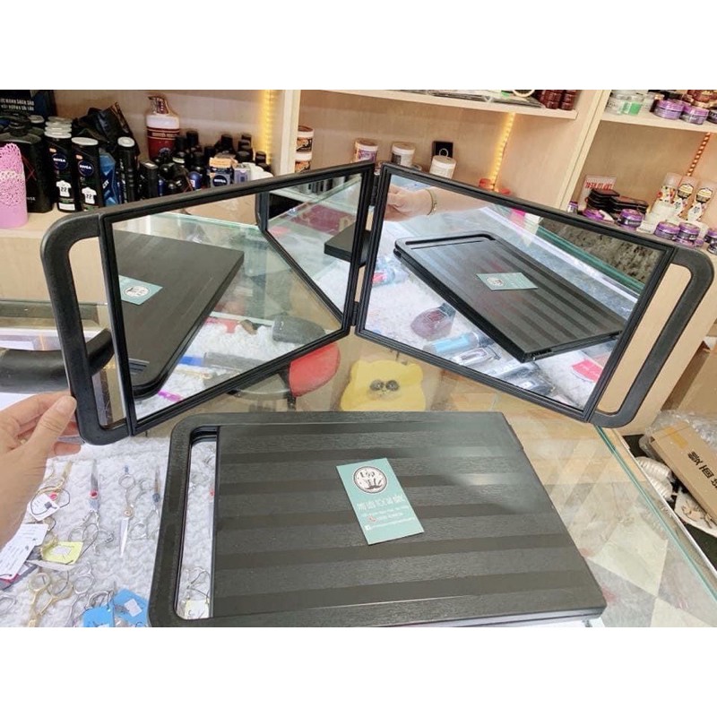 Gương Gập, Gương Soi Gáy Dành Cho Dân BarBer - Hàng Cao Cấp