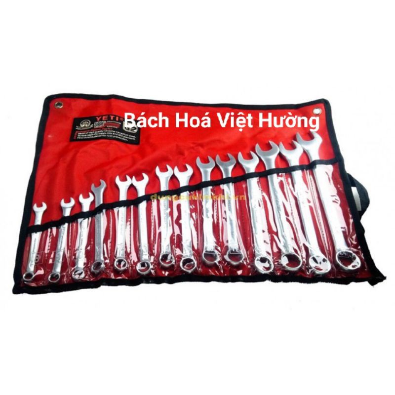 Bộ cờ lê 14 chi tiết Yeti USA từ 8 đến 24 (Khoá vòng miệng)