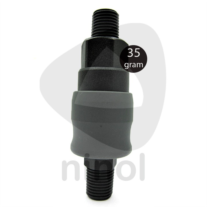 Khớp nối nhanh khí nén tự động nhựa 20SMPM ren ngoài