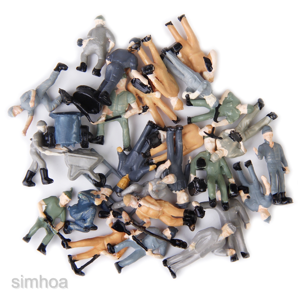 25 Mô hình xe lửa/hành khách tỉ lệ 1:87