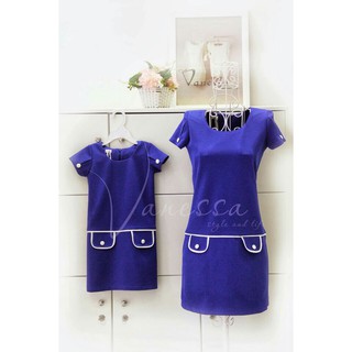 đầm đôi đẹp cho mẹ và bé ⚡FREESHIP ĐƠN TỪ 250K⚡ Set đầm vingate caro Mẹ & bé gái Hàng Thiết Kế Chất Đẹp