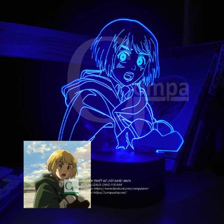 [Đèn Ngủ Siêu Đẹp] Đèn Ngủ Attack On Titan Armin Arlert Type 02