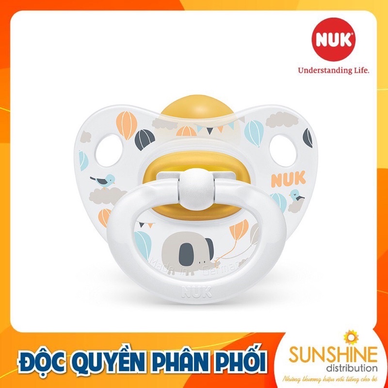 Bộ 2 Ty Giả Nuk Cao Su Happykids Chính Hãng