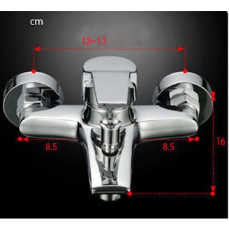 Củ Sen Nóng Lạnh Cao Cấp SNL904 Tặng Kèm 2 Chân Chữ Z - Gật Gù Nóng Lạnh Nhà Tắm Giá Rẻ Hợp Kim Đồng Mạ Crom Bóng 5 Lớp