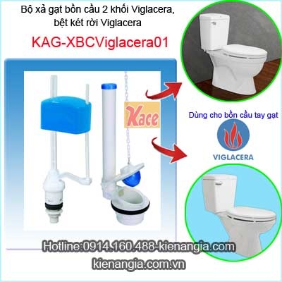 Bộ xả bồn cầu gạt Viglacera