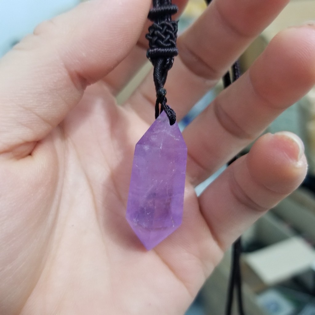 Vòng cổ Amethyst thạch anh tím phong cách cổ điển sành điệu Chammart