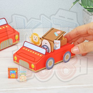 Mô hình giấy đồ chơi Convertible Mini