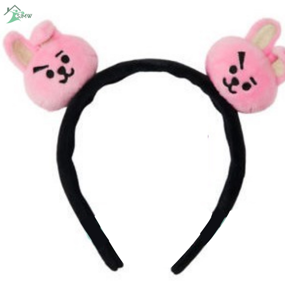 Băng Đô Cài Tóc Hình Hoạt Hình BTS 3D Dễ Thương Cho Bé