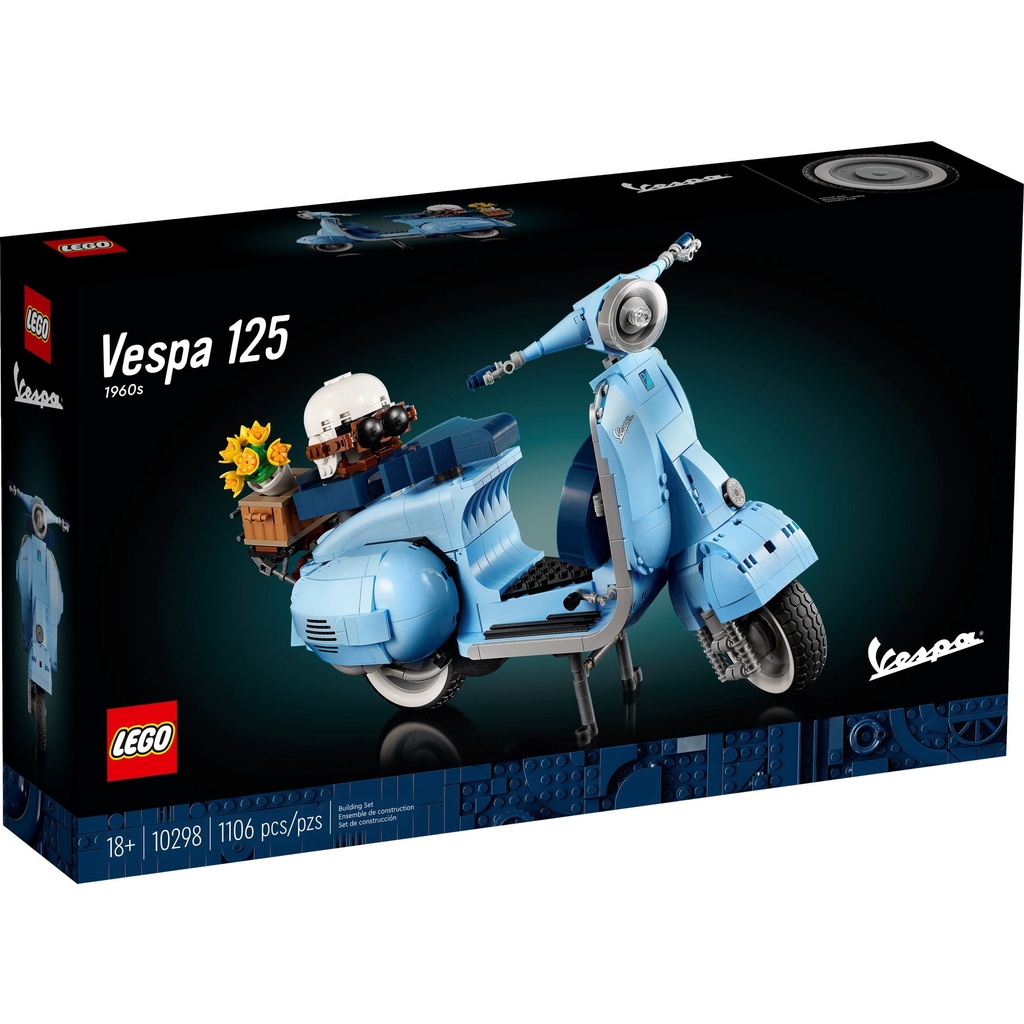 10298 Đồ chơi lắp ráp Iego Creator Expert Vespa 125 - Đồ chơi xếp hình, xe Vespa