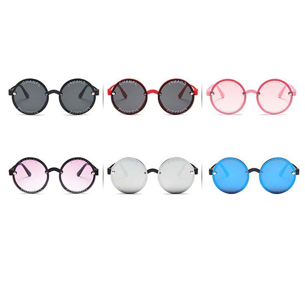 Kính Râm Gọng Tròn 15H Thời Trang Cá Tính Cho Bé Gái