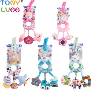 Đồ chơi thú treo nôi, cầm tay cho bé - TonyLvee
