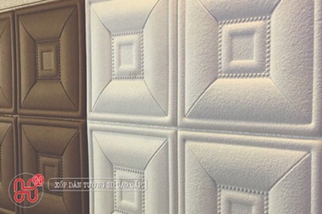 Xốp dán tường giả da 60.60 dày 1cm dùng livetream | BigBuy360 - bigbuy360.vn