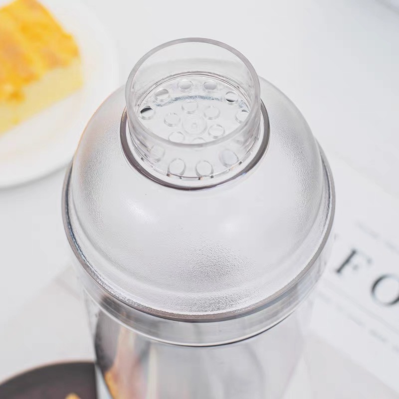 Bình Lắc Shaker Có Vạch Đong/ Bình Shaker Cocktail Vạch Đen 350ml - 550ml - 700ml - 1000ml