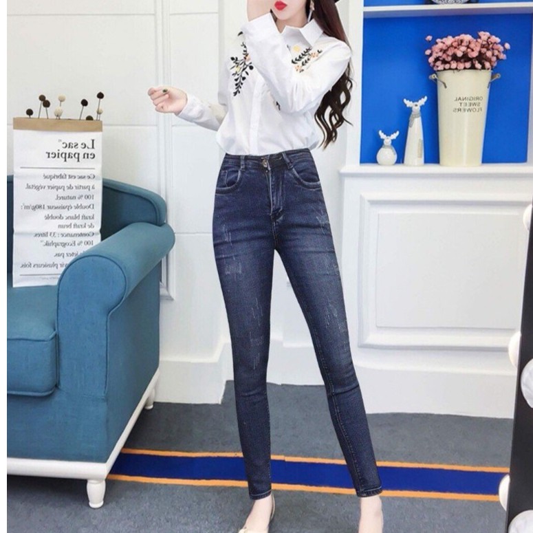 quần bò nữ 1032 - VNXK1/43 cao cấp siêu giãn