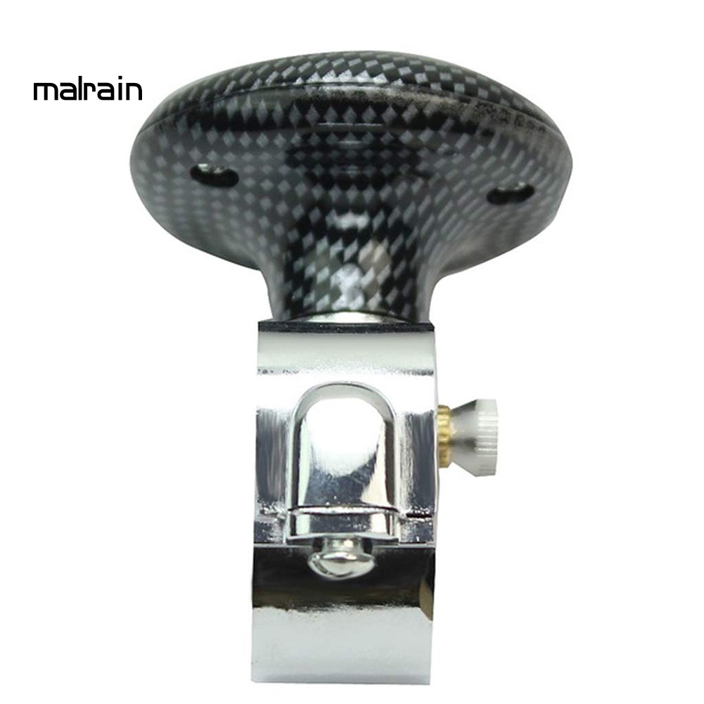Mal Phụ Kiện Núm Điều Khiển Vô Lăng Xe Hơi Bằng Sợi Carbon Phong Cách