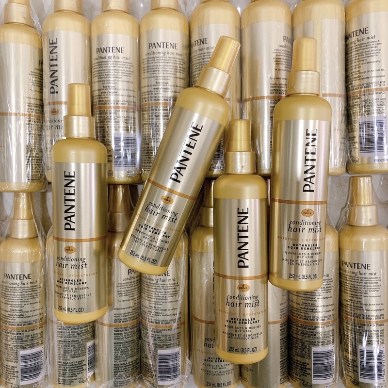 Xịt dưỡng tóc - Pantene Pro-V Conditioning Hair Mist Detangler 252ml