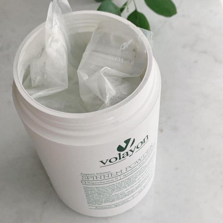 Mặt nạ Tảo Xoắn Volayon Xám Stoquiren Powder cho da dầu, mụn