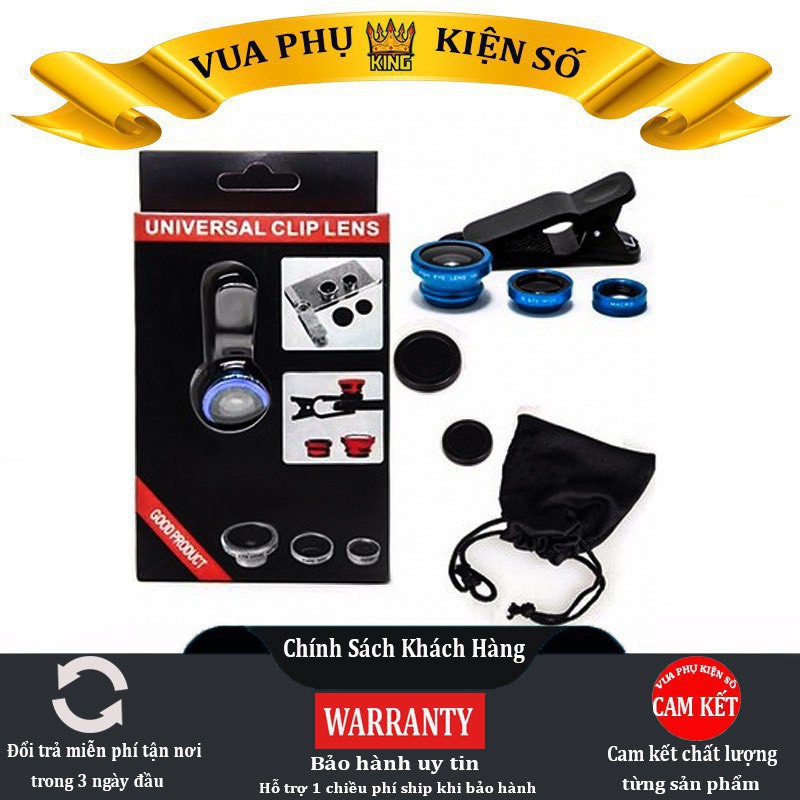 Lens Chụp Hình Điện Thoại 3 Trong 1 Nhỏ Xíu [Home Mart]