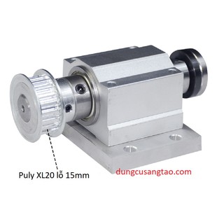 Bộ kít chế máy cắt mini/ chế máy mài mini (trục giữ đĩa lỗ 16/20mm)