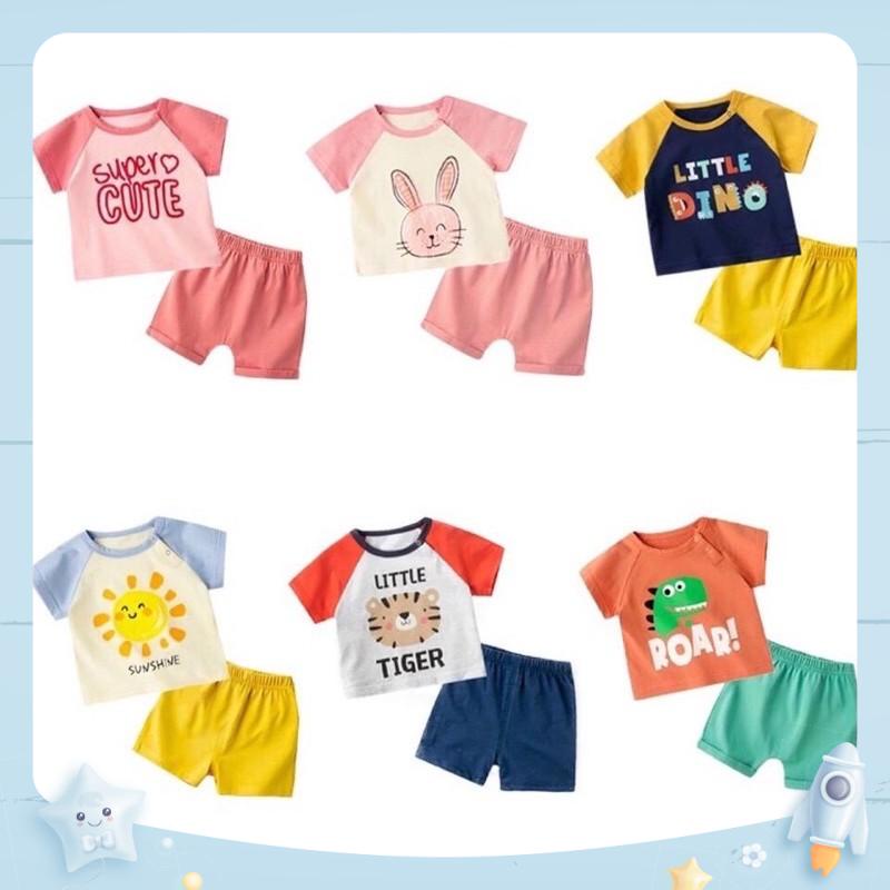 Bộ Đồ Thun Lạnh Kwoo Cho Bé Iu
