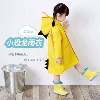 Áo mưa hình khủng long cho bé yêu