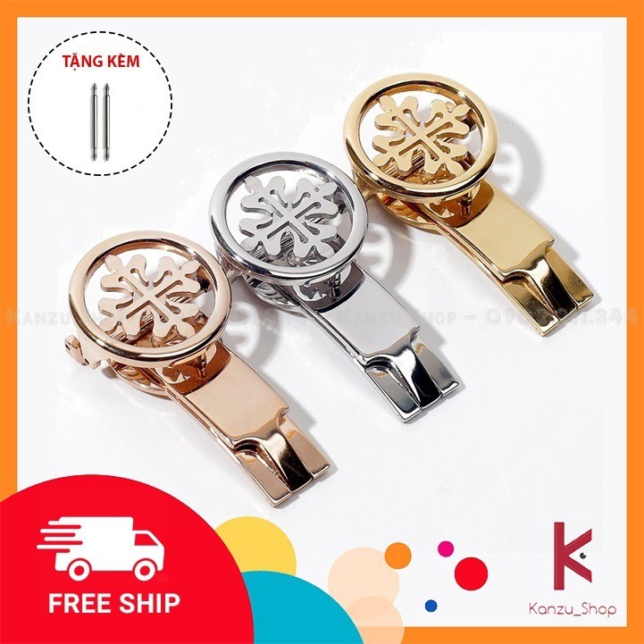 Khóa Đồng Hồ Hoa Thị - Khóa Dây Đồng Hồ 18mm 20mm