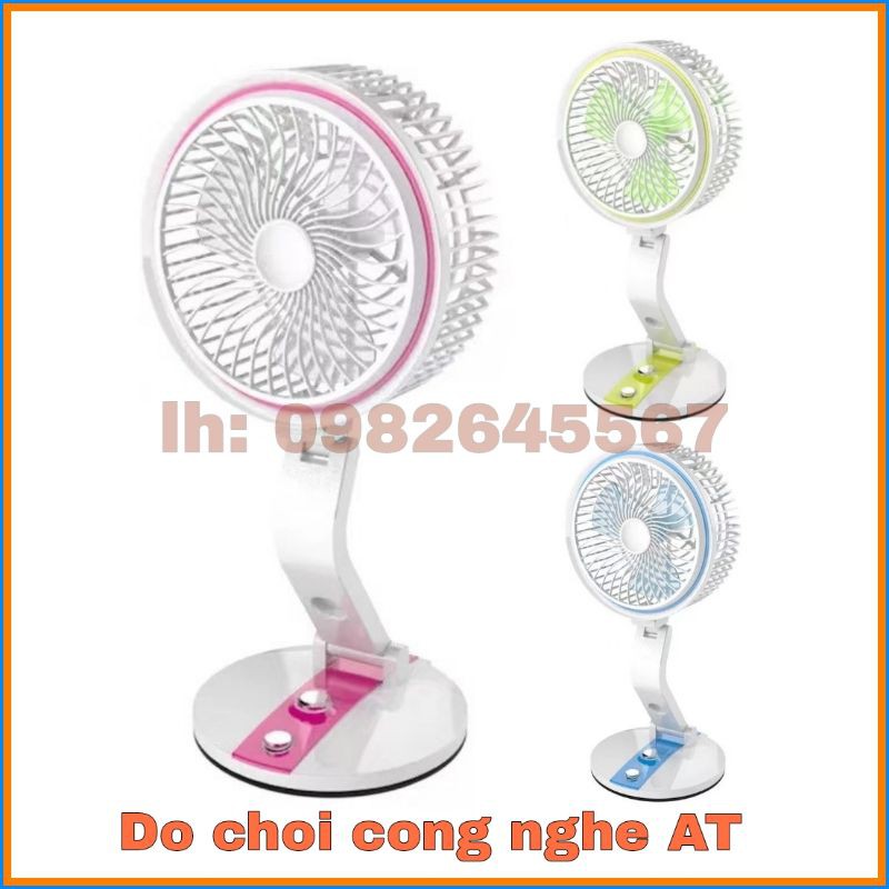 QUẠT TÍCH ĐIỆN GẤP GỌN ĐỂ BÀN MINI NHỎ GỌN CHÍNH HÃNG MAYOR WOLF XOAY 180° GIÁ TỐT | BigBuy360 - bigbuy360.vn