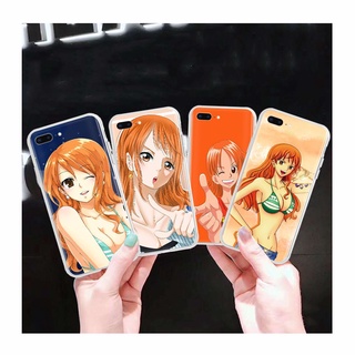 Ốp Điện Thoại Trong Suốt In Hình Nami At97 One Piece Cho Iphone 6s 6 7 8 Plus 5 5s Se 5c 4 4s