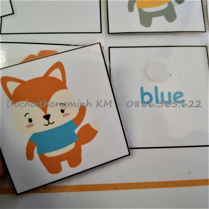HỌC LIỆU - MATCHING chọn màu áo đúng