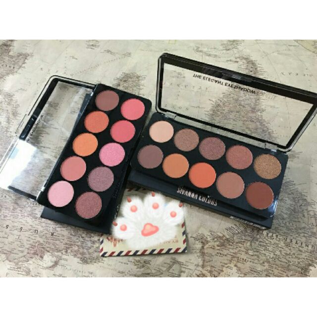 😊Bảng Màu Mắt + Má hồng 2in1 Sivanna
