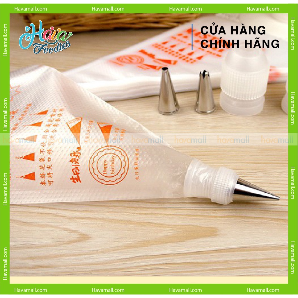 Túi Bắt Bông Kem 8 Cái Havafood