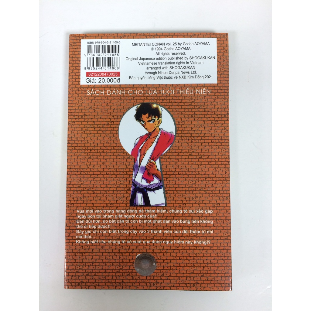Sách - Thám tử lừng danh Conan - Tập 25