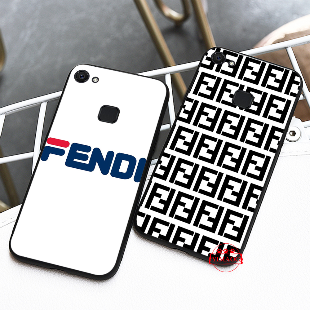 Ốp Lưng Mềm In Chữ Fendi Cho Vivo V20 Se Y20I Y20S Y20 Y30 Y31 Y51 X60 Pro 92a