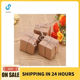 Set 50 hộp giấy mini đựng bánh kẹo